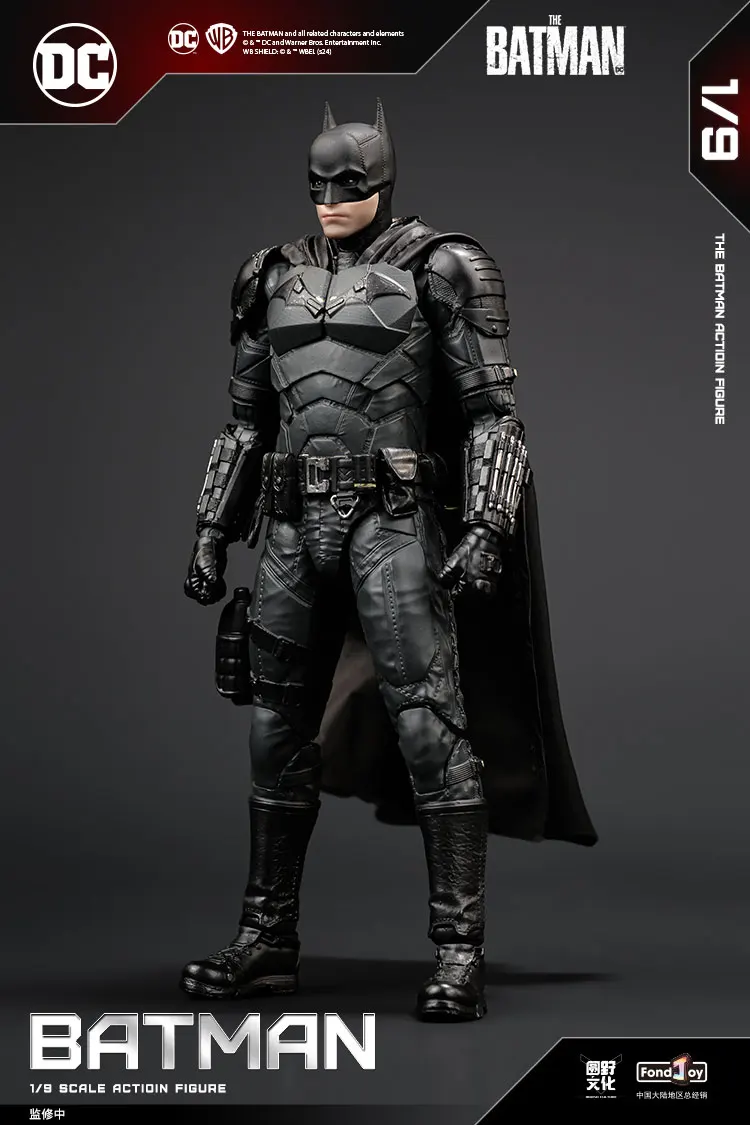 DC Robert Pattinson The Batman Action Justice League Figure ben Batman Anime Figures Collections Models Toys Kids Gift - imagen 5
