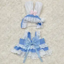 Ropa para muñecas con diadema de dibujos animados en varios estilos