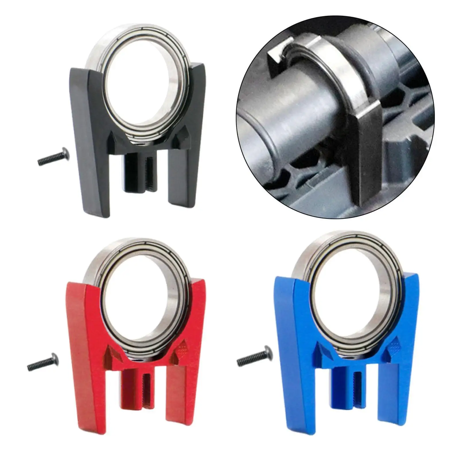 Soporte del eje de transmisión Soporte de alta velocidad Actualización Coches RC Juego de soporte de juguete para 1-10 - imagen 3