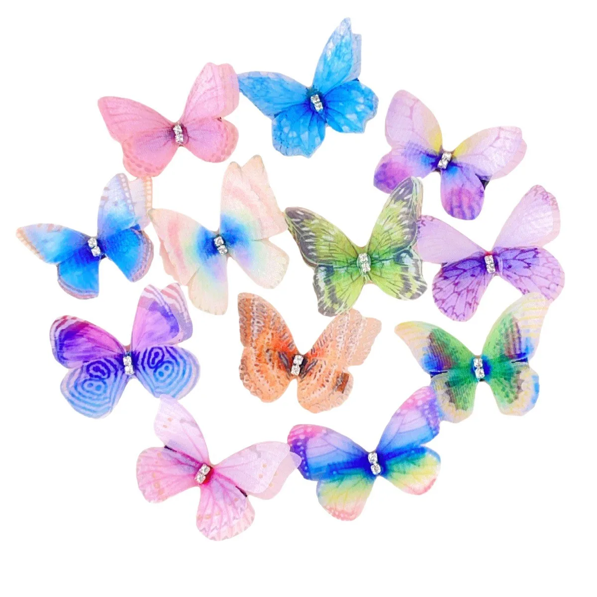Horquillas mariposa para niña – Complementos de pelo infantil