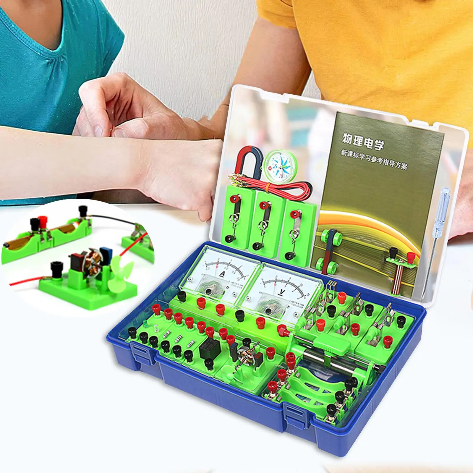 Science Education Set Electricity Experiment Set for Classroom Birthday Gift DIY