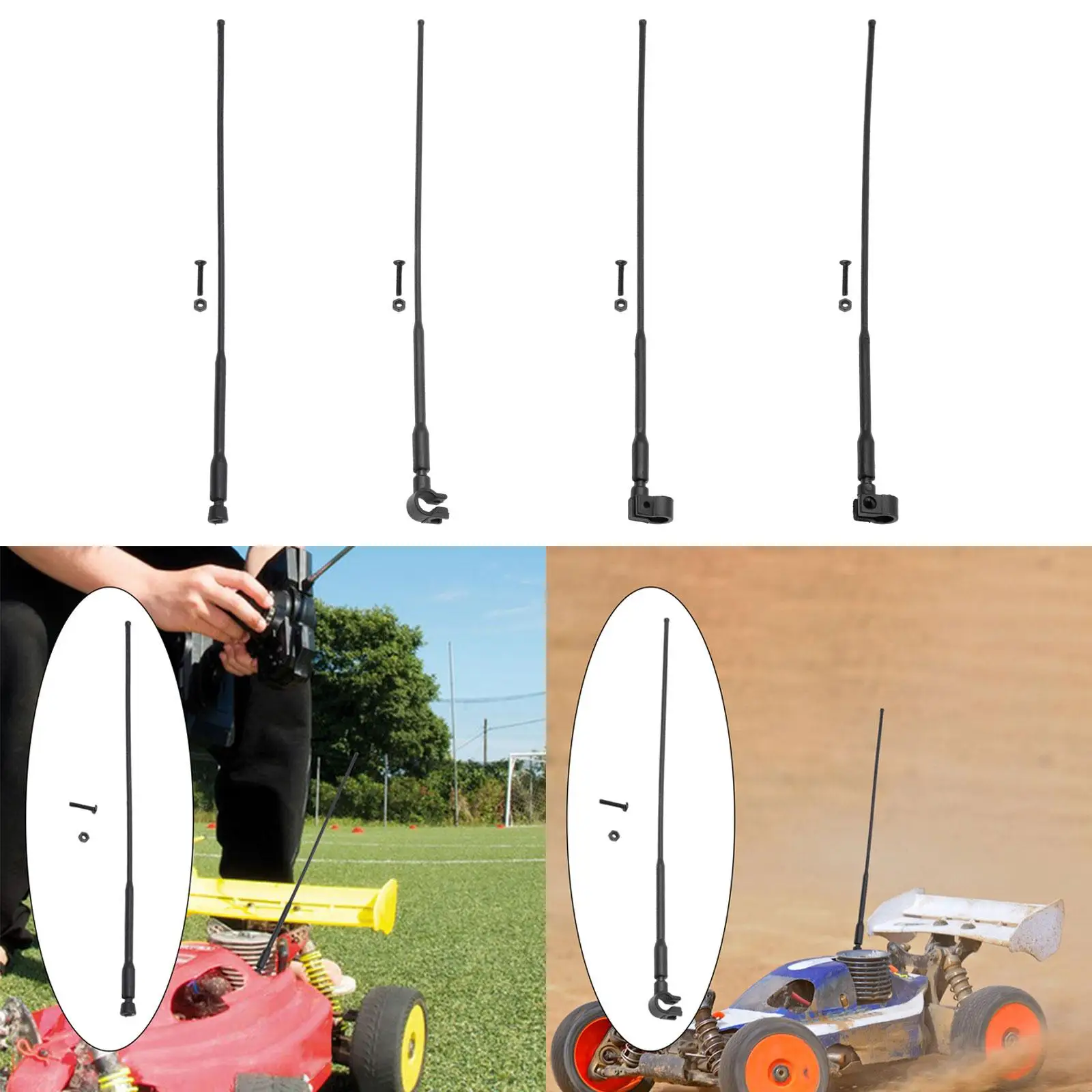 Antena RC repuesto para coche radiocontrol – Mejora señal - imagen 3