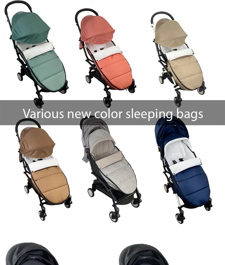 Chancelera impermeable para cochecito con tejido suave