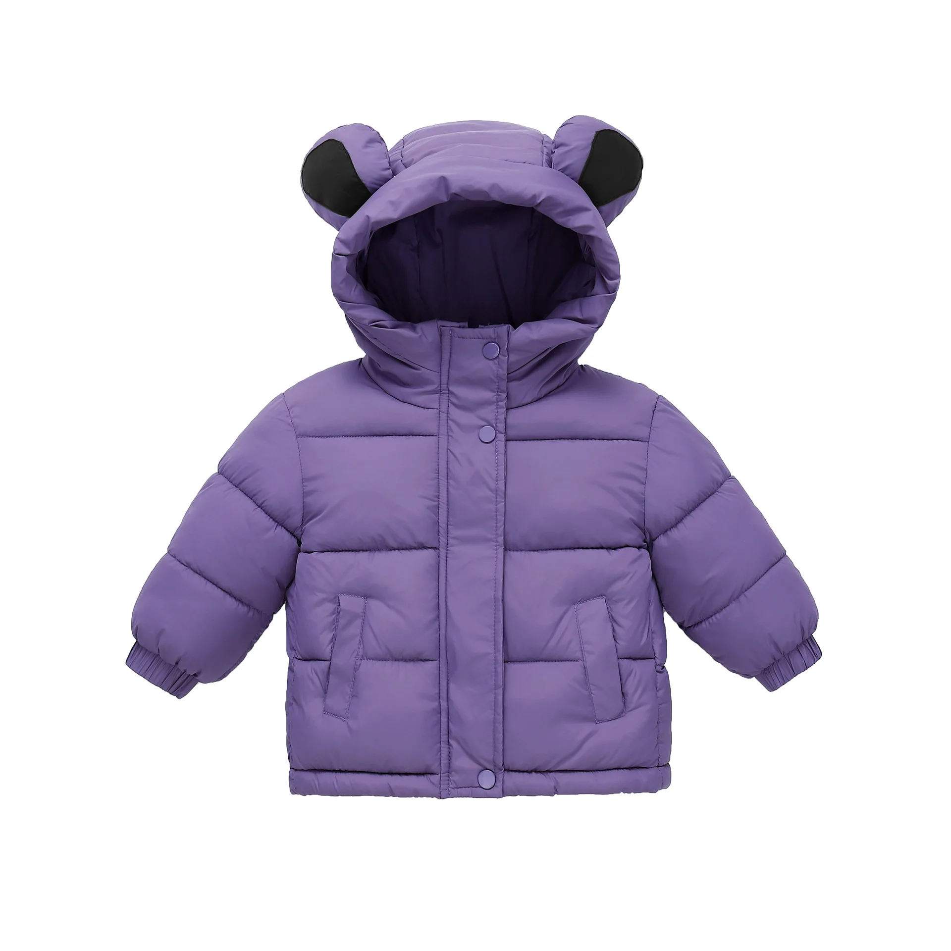 Chaqueta de invierno de felpa suave para niños - imagen 2