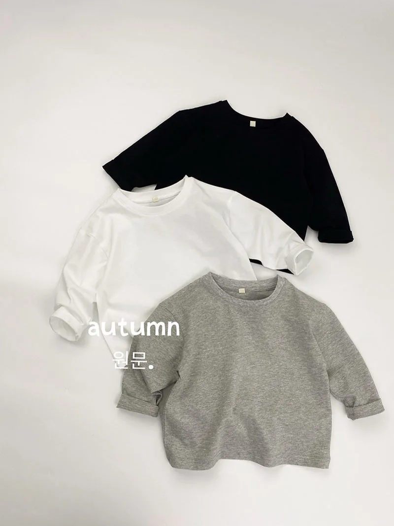 MILANCEL camiseta interior de algodón para niño manga larga