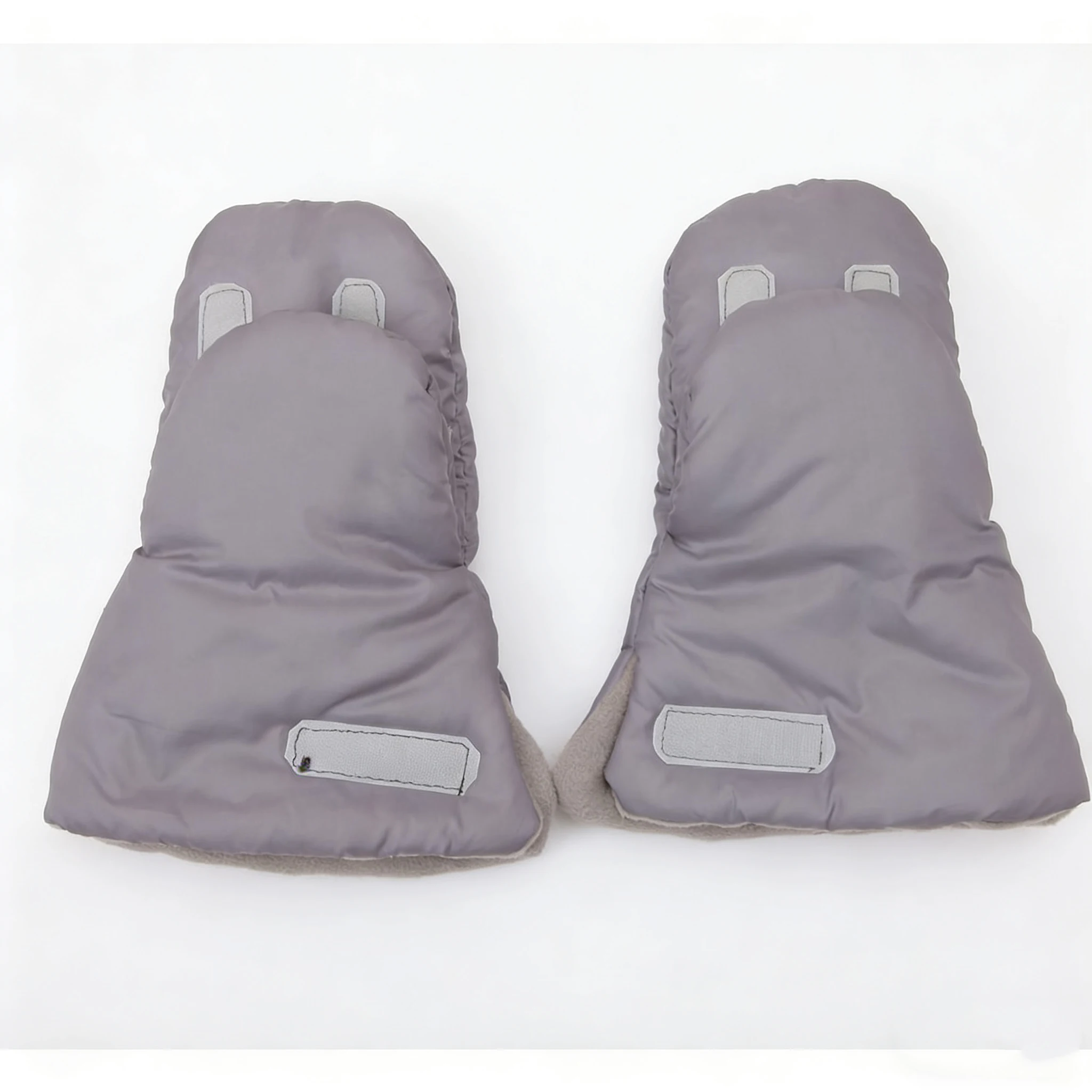 Guantes cálidos de invierno para cochecito de bebé, guantes gruesos de lana de cordero a prueba de viento para exteriores, guantes para carrito de bebé, accesorios para cochecito - imagen 4