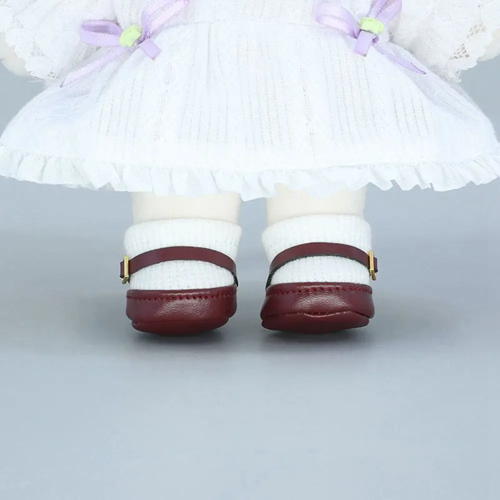 Botas para muñecas de cuero estilo princesa con calcetines - imagen 5
