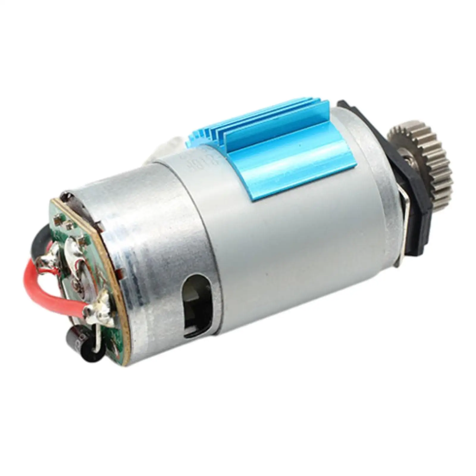 RC Parts Replacement Parts Lightweight RC Metal Motor Carbon Brush Motor for Wltoys 124010 1:12 RC Car DIY Modified Accessory