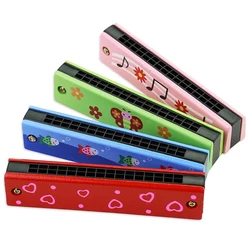 Armónica de madera para niños – Juguete musical didáctico infantil