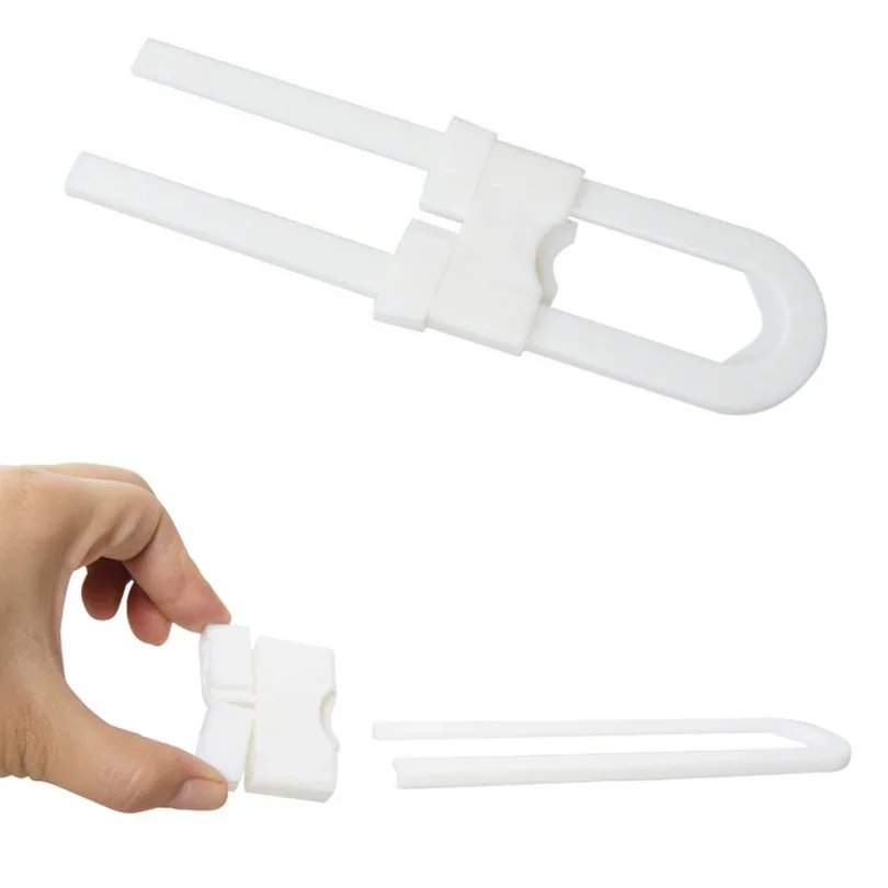 Protector de seguridad U para armarios y cajones bebé - imagen 4