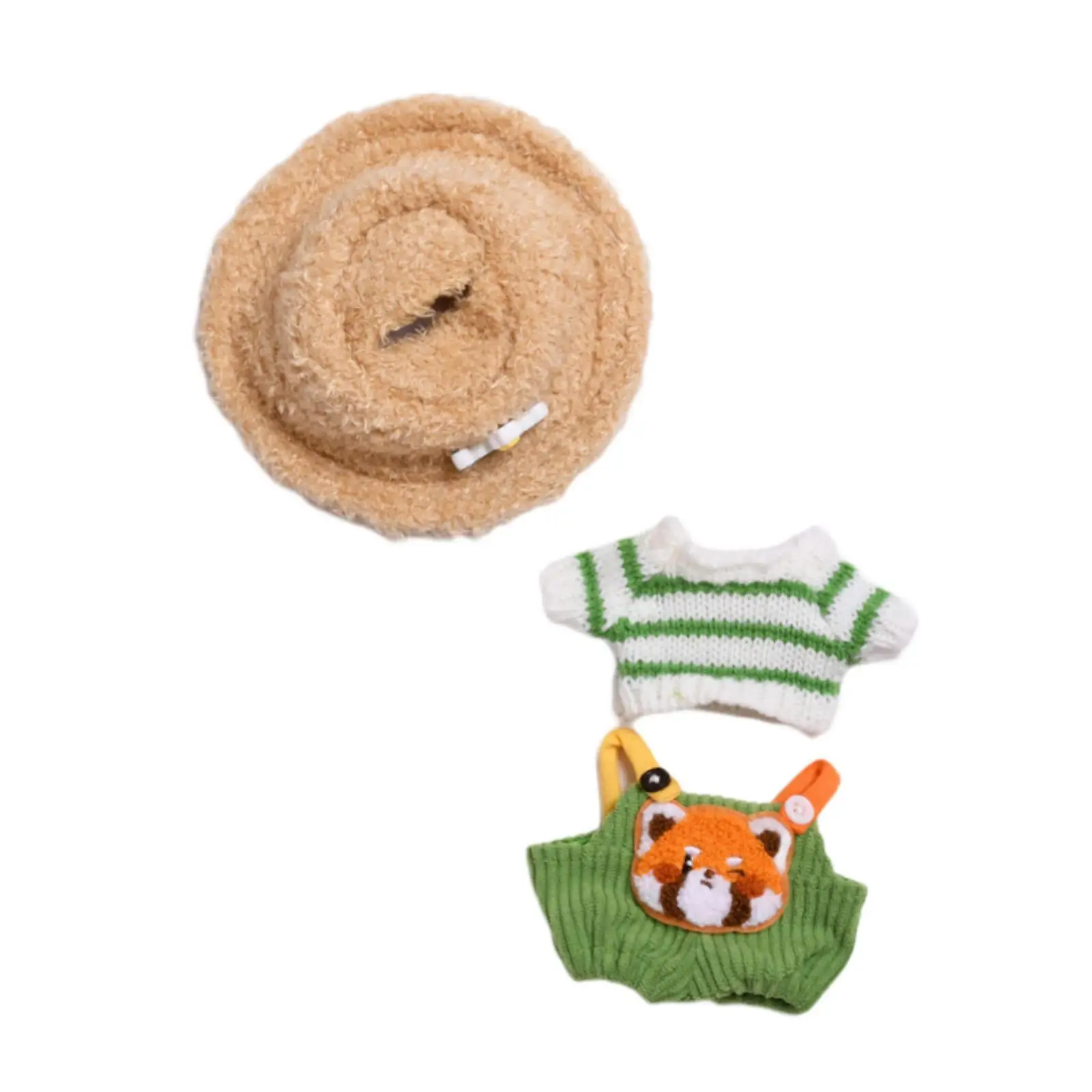 Doll Sweater suits, Doll Clothes with Hat, Fashion Stuffed Animals Clothes, Dress up Outifits for 5.91inch Doll