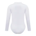 White Mock Neck