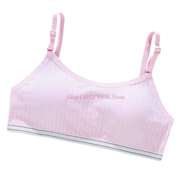 R6FD Camisola Juvenil sujetador sujetador Tubo con almohadilla cofres para niñas 6-12 años - imagen 5