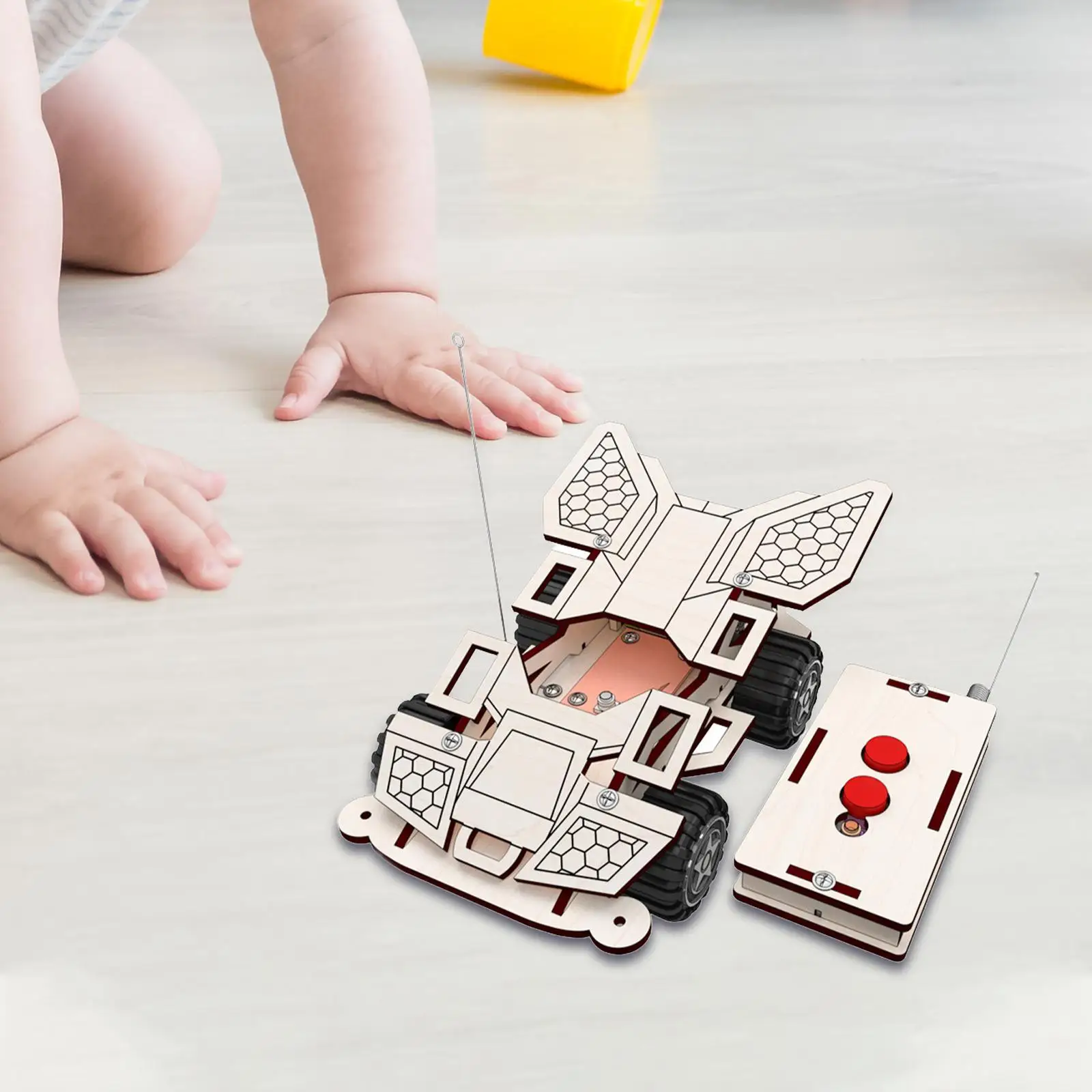Car Material Pack Interactive Toy Building Diy Science Experiments