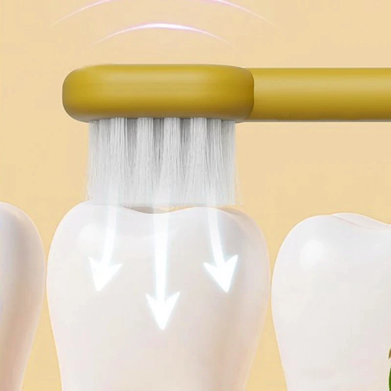 Divertido cepillo de dientes italiano Brainrot Tung para niños, cepillo de dientes de cerdas suaves de Anime, adornos decorativos de modelo lindo de dibujos animados de viaje - imagen 4