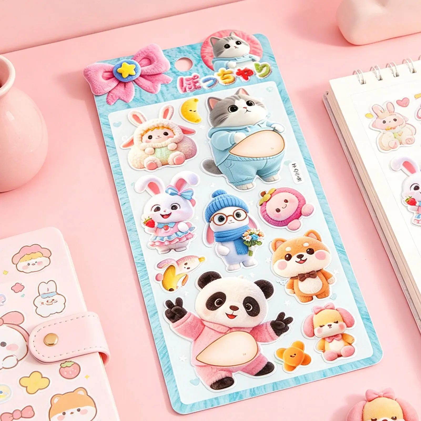 Pegatinas infantiles 3D en relieve decorativas para niños - imagen 2