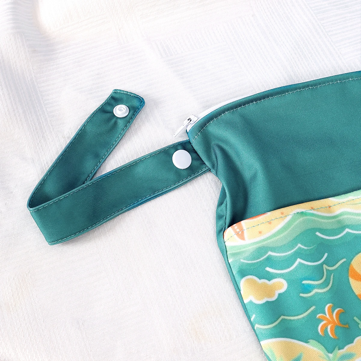 Elinfant Bolsa de Pañales Impermeable con Bolsillos y Cremalleras - imagen 3