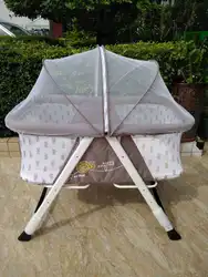 Cuna plegable bebé recién nacido – Cama de juego con ruedas