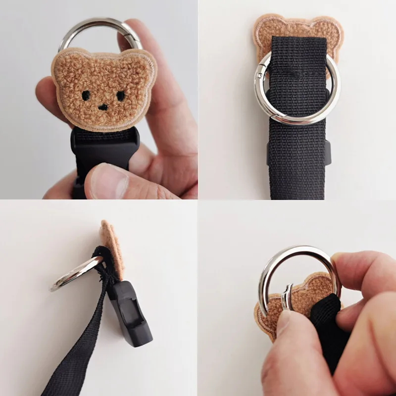 Gancho portátil para cochecito de bebé, accesorios de viaje, correa de equipaje antirrobo, soporte para cinturón de maleta, correa de Clip de transporte de equipaje resistente - imagen 5