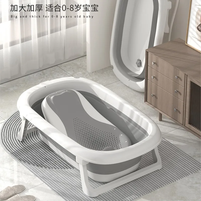 Lazychild Bañera plegable para bebé - Juego de baño infantil - imagen 5
