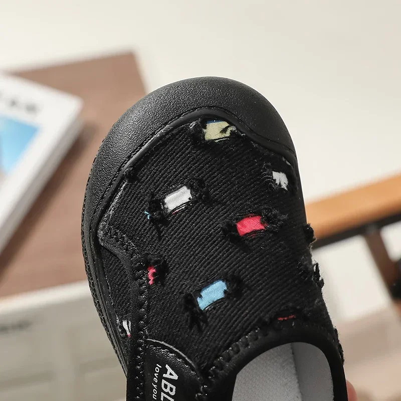 Zapatos informales antideslizantes para niños y niñas, zapatillas cómodas para la escuela, suela suave, talla 21-32, otoño - imagen 4