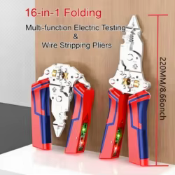 Alicates electricista multifunción 13 en 1 – Crimpador profesional pelacables