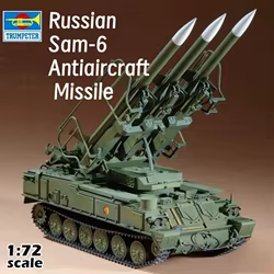 Maqueta Trumpeter misil antiaéreo ruso Sam-6