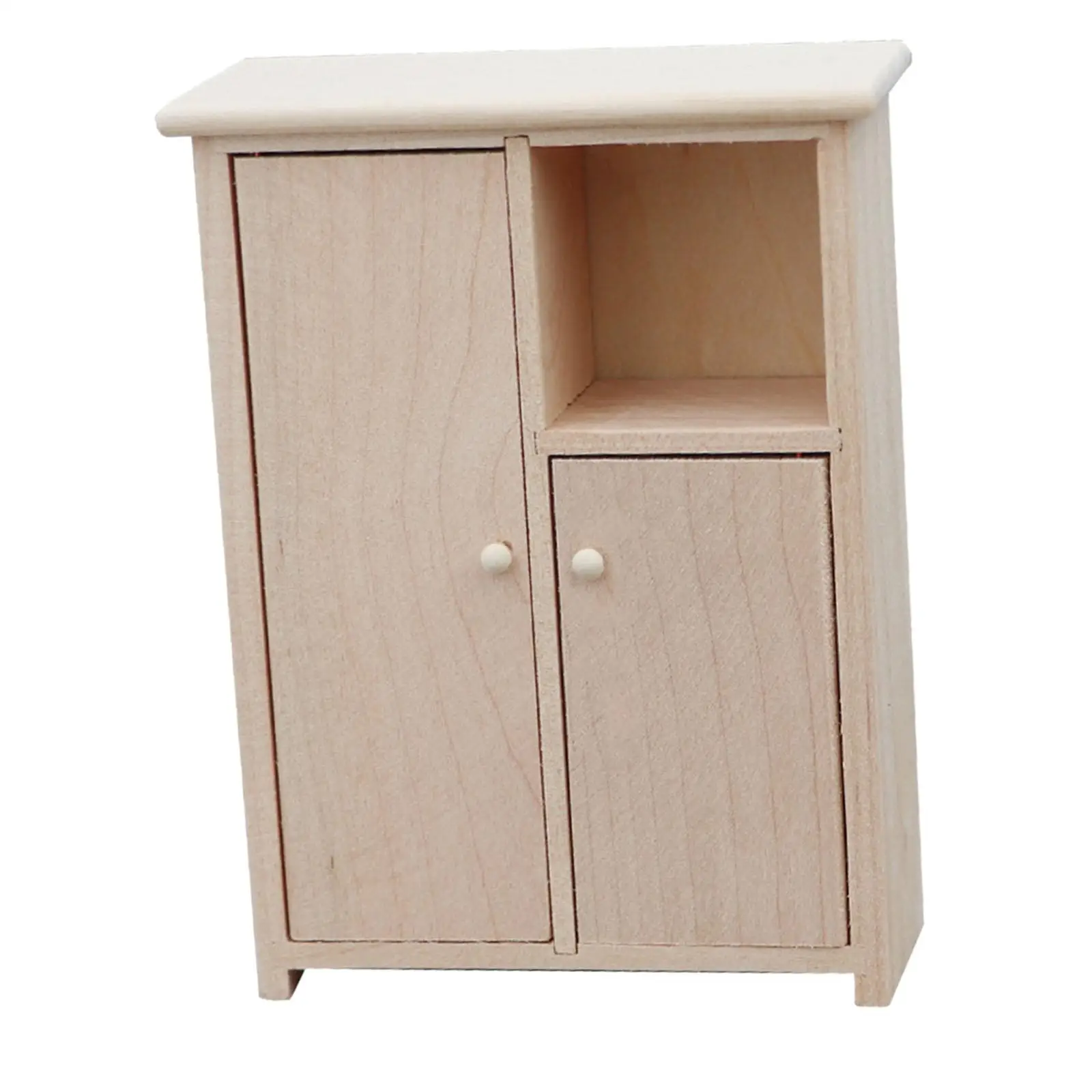 1:12 Dollhouse Cabinet Scenery Supplies Simulation Accessories Toy Doll Accessories Decoration for Living Room Bedroom Ornaments