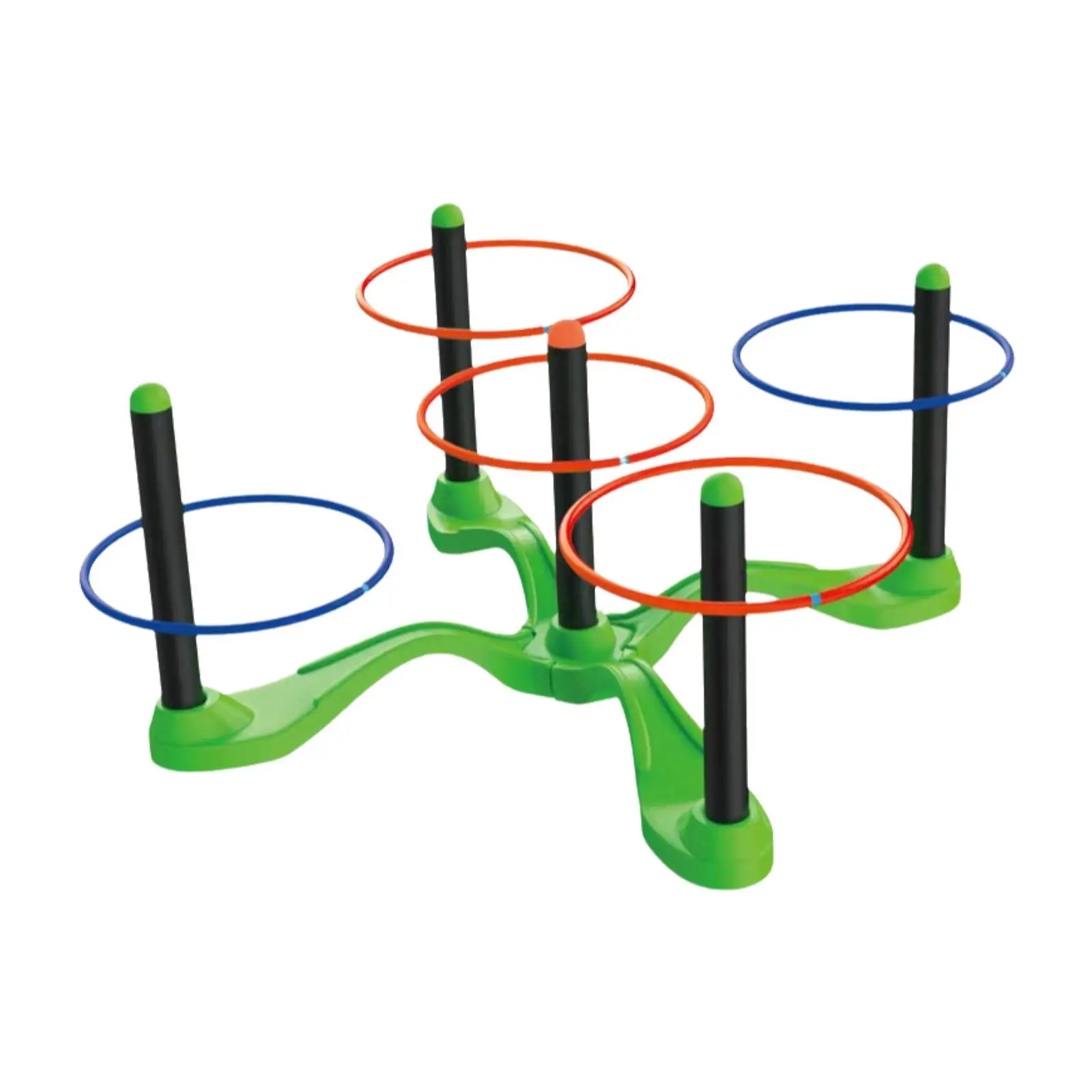 Throwing Rings Game Set Carnival Games Toss Game for Park Playground Garden