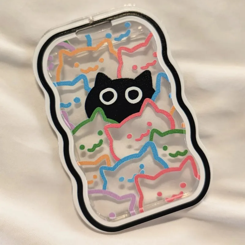 Funda tarjeta estudiante gato con cordón elástico llavero - imagen 2