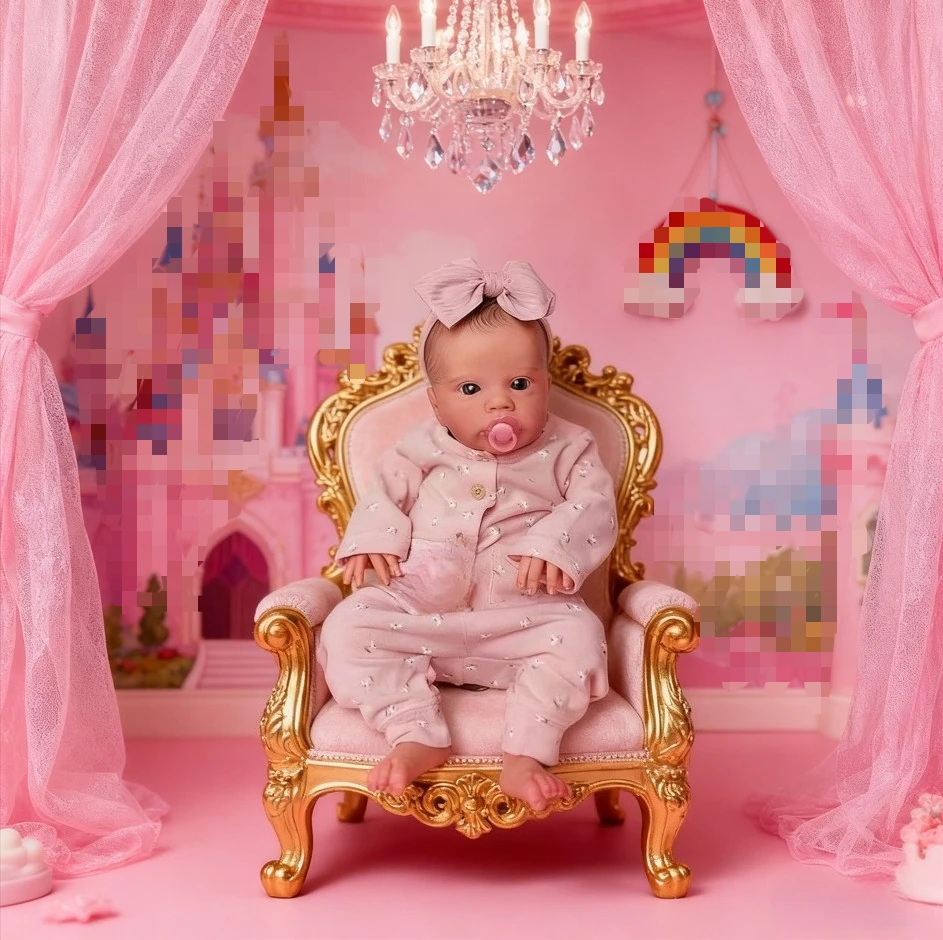 NPK Muñeca Reborn Primrose - Cuerpo de Algodon, Piel Pintada - imagen 3