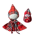 red plaid