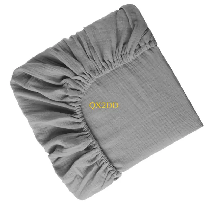 QX2D, 1 o 4 Uds., Sábana bajera ajustable para recién nacidos, protectores cama para bebés, funda transpirable para Moisés, - imagen 4