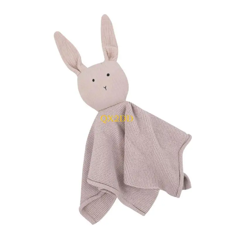QX2D lindo coneje mando toalla toalla acurrucada - imagen 3