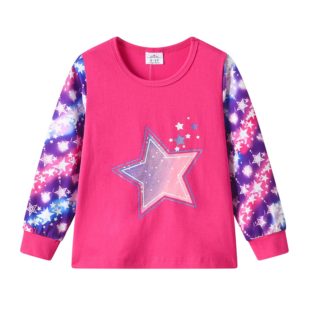 DXTON Pijama infantil manga larga con estrellas para niño - imagen 3