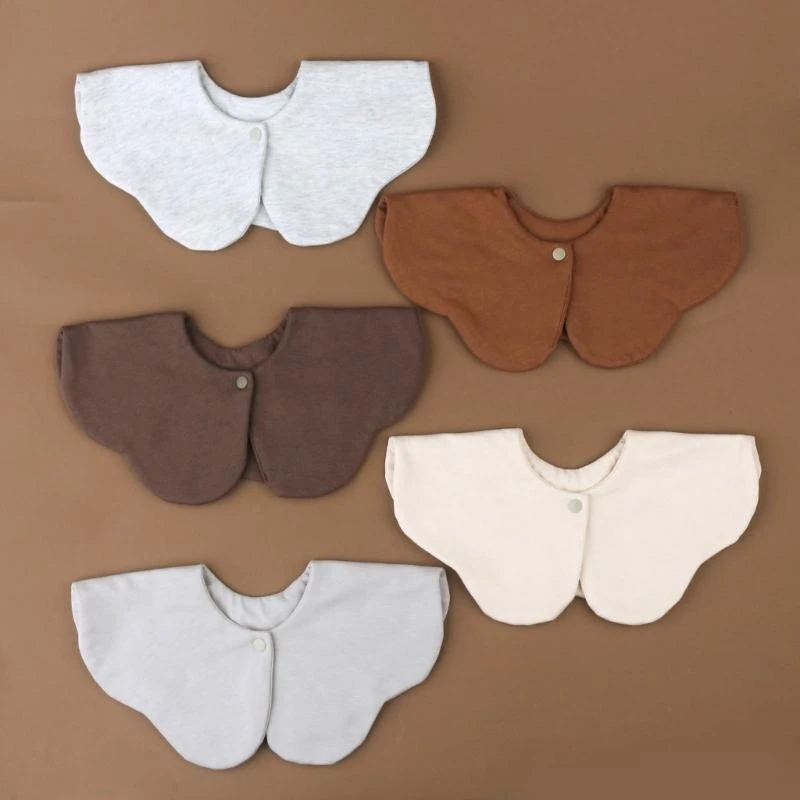 Baberos algodón M76C para bebé, toalla Saliva muy absorbente, paño para eructo para recién nacido, regalo ducha, y