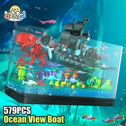 Barco Iceberg con luz – Juguete de construcción infantil