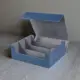 Blue Lined In Gray