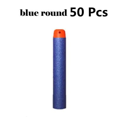 50 Pcs-blue round