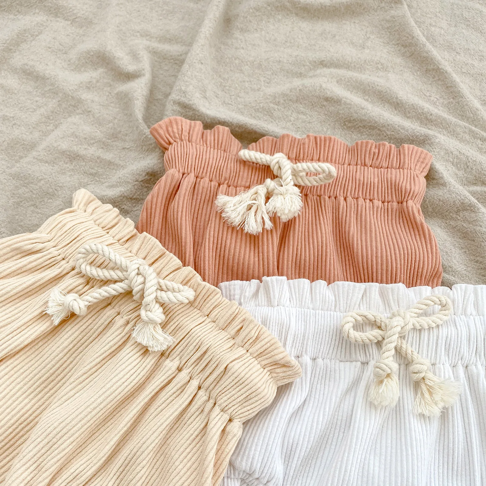 Pelele con volantes para bebé niña – Ropa fresca de verano - imagen 5