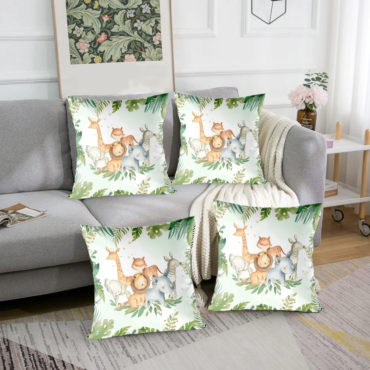 Selva decoración temática - Detalle fiesta cumpleaños