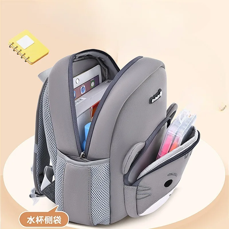 Mochila escolar para bebés de 1 a 3 años, mochila de animales de dibujos animados, Mini mochila ligera para niños - imagen 3