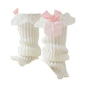 White pink bow