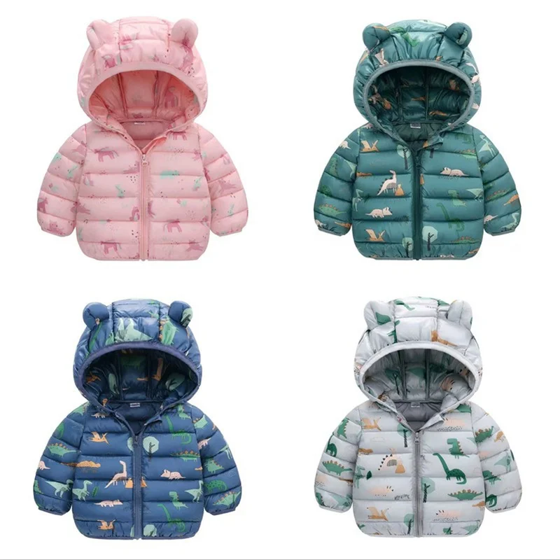 Chaqueta de plumón con capucha – Abrigo cálido para niños - imagen 5