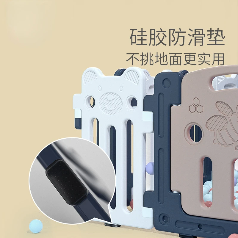 Valla de seguridad para bebés, parque de atracciones para gatear, parque de juegos para bebés, corralito para bebés - imagen 5