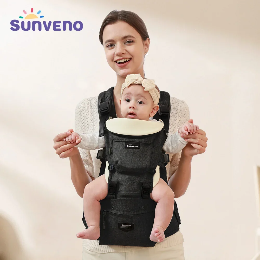 Sunveno Newbon portabebés ergonómico de cadera – Ideal para viajes