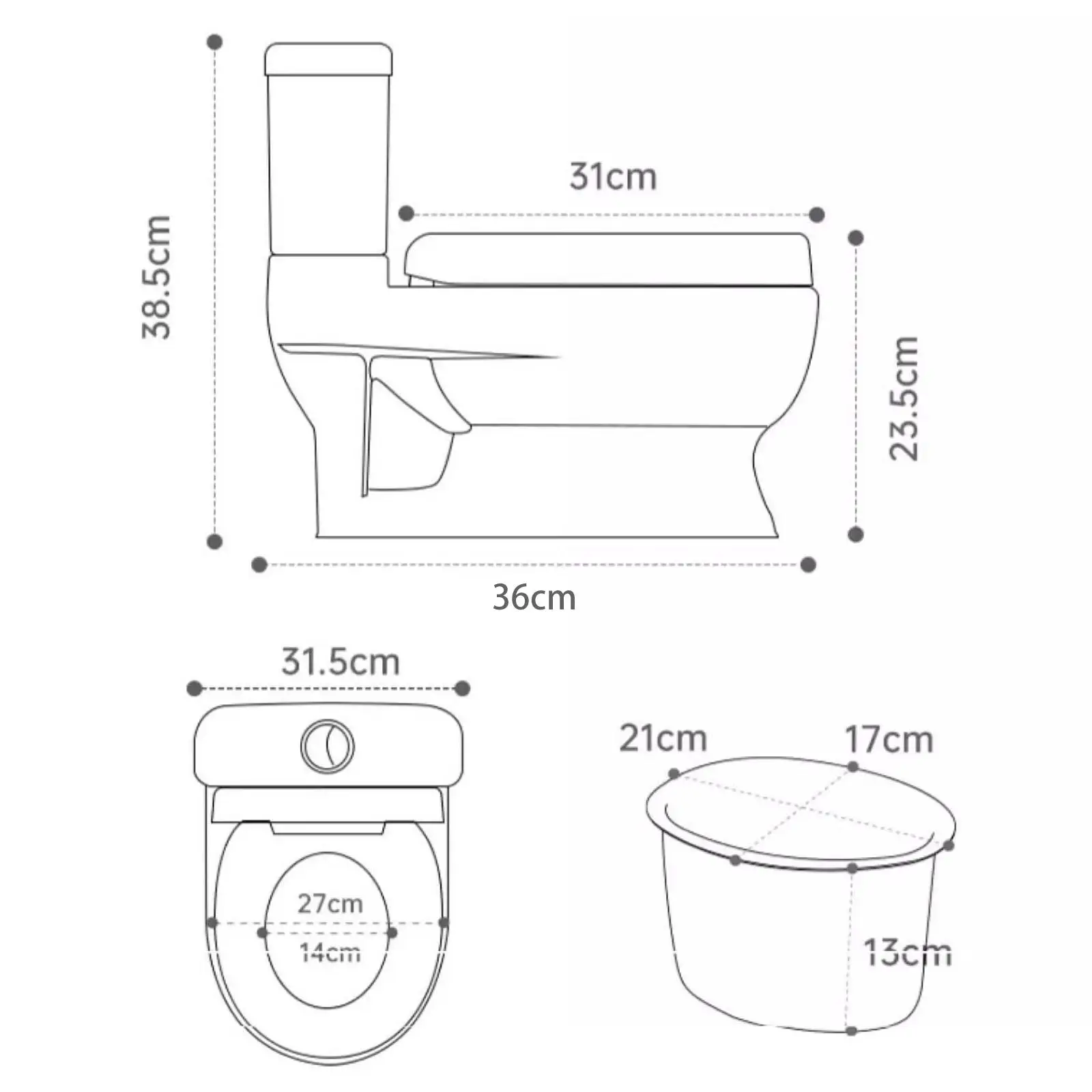 Children's Potty Toilet Simulation Training Seat with Music Comfortable Non Slip Chair for Toddler Toilet Learning