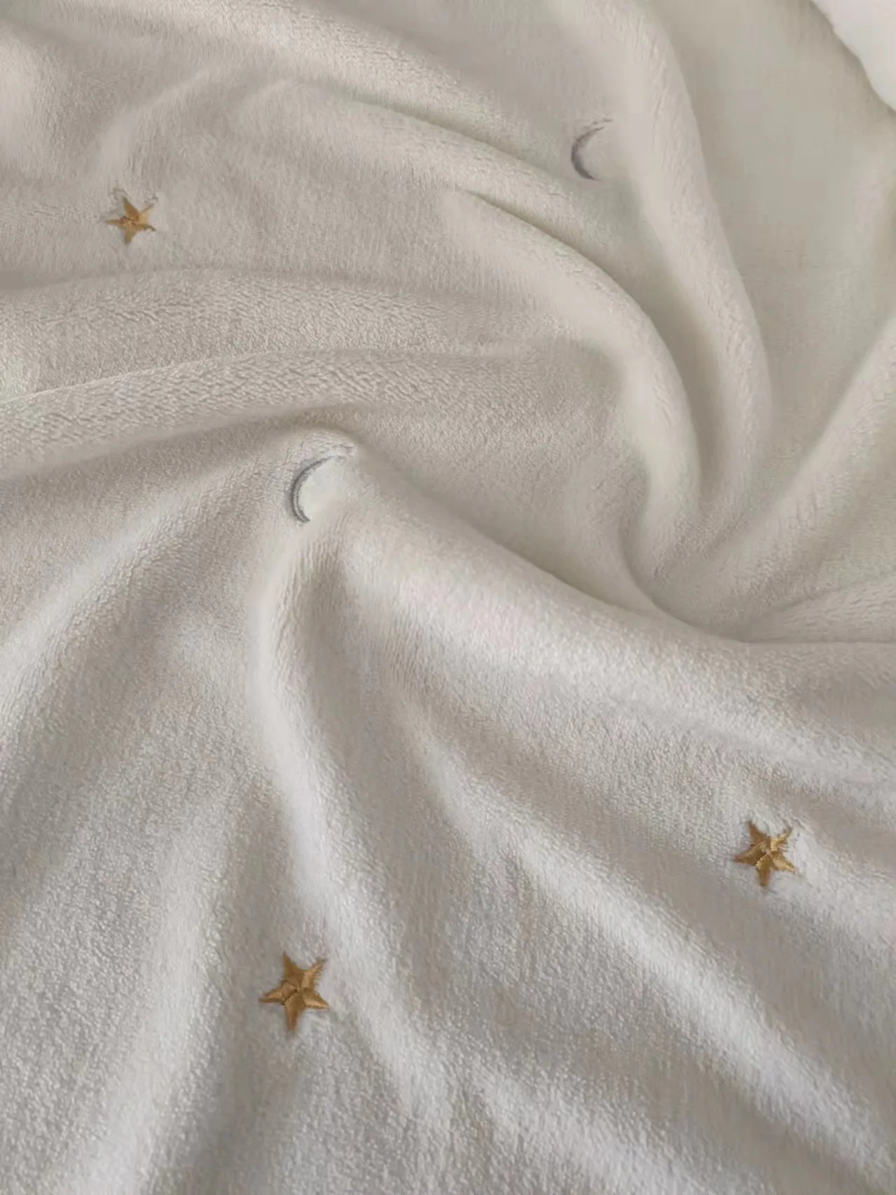 Stars and moon