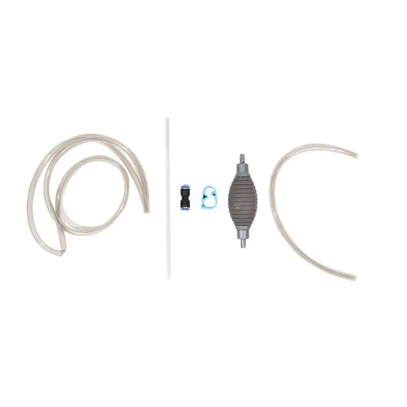 Kit de herramientas de limpieza para lavado de cascabel/lavado de arena y cambio de agua, sifón para acuario grande con tubo de extensión, 1 ud. - imagen 2