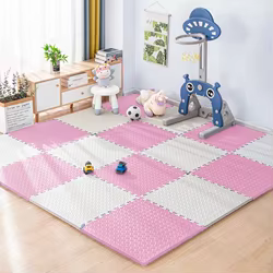 8/16 Uds. Alfombra de espuma EVA, alfombrilla gruesa para juegos de bebés, alfombrillas de rompecabezas, alfombrilla de actividades para habitación de niños para montaje de 30cm